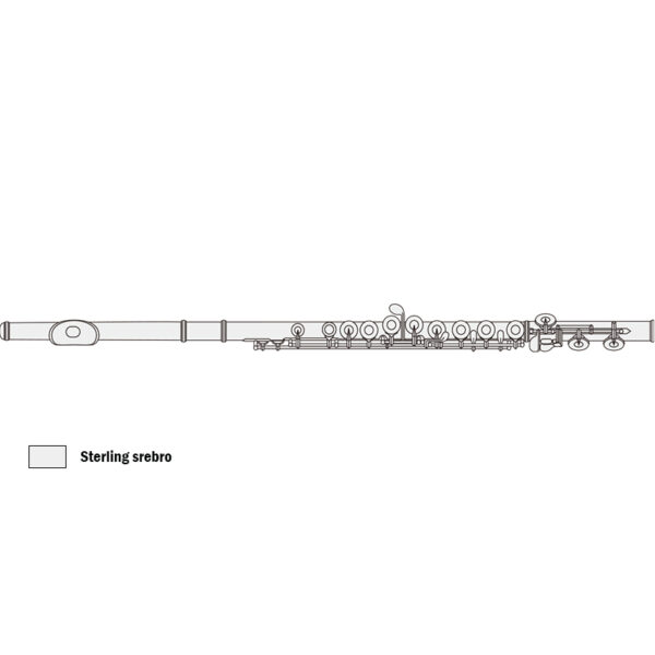 Muramatsu SR-RBEOH flauta